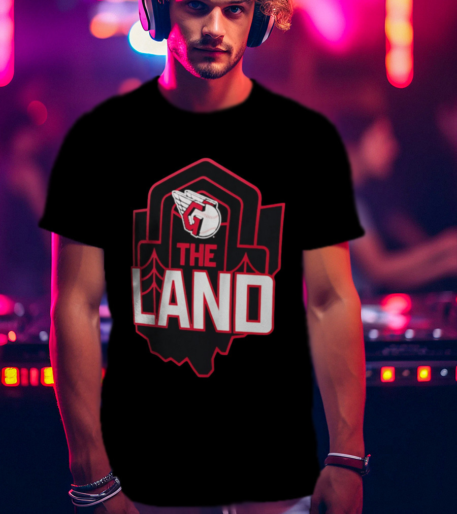 Cleveland Guardians The Land Baseball Winged G T-Shirt
