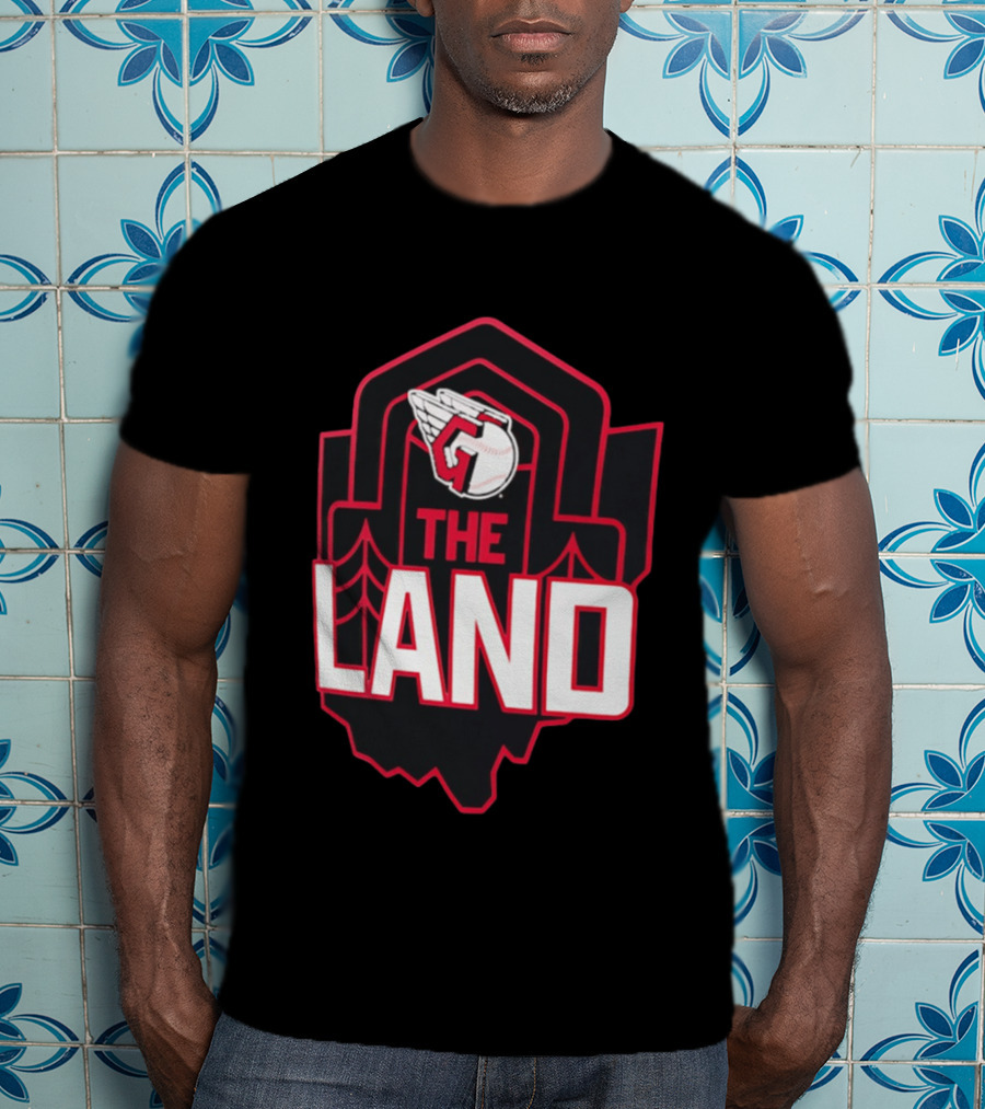 Cleveland Guardians The Land Baseball Winged G T-Shirt