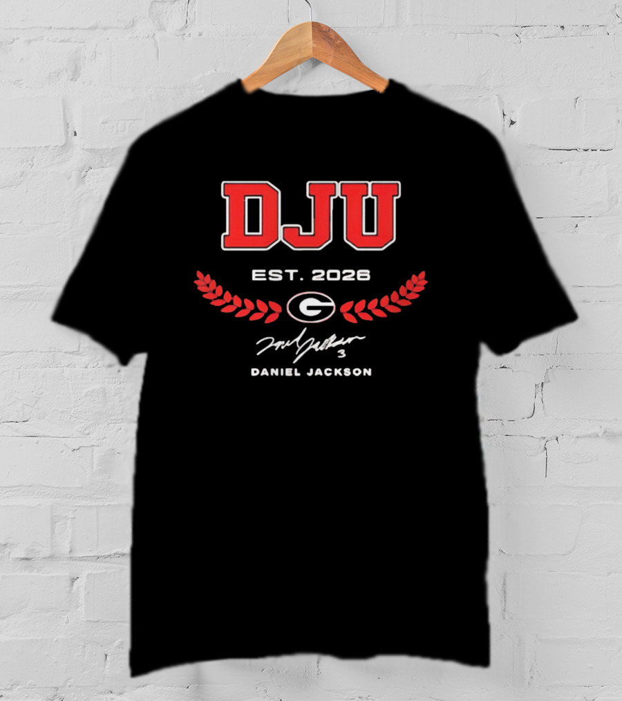 DJU Daniel Jackson University Of Georgia EST 2026 T-Shirt