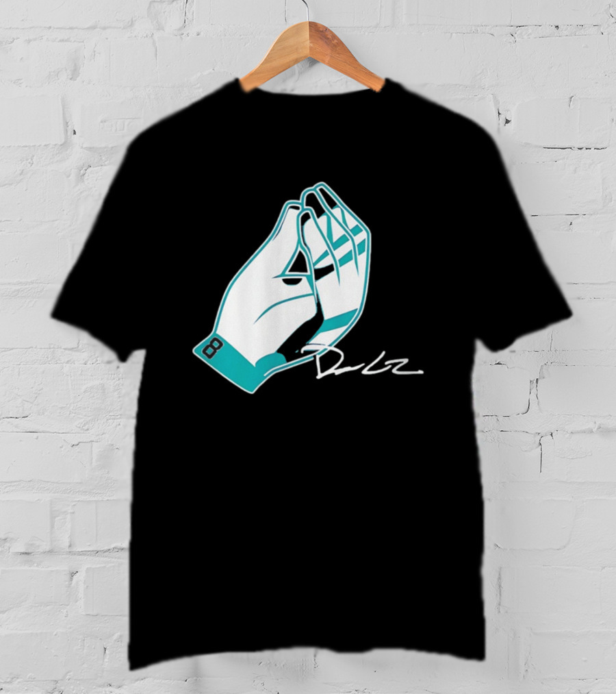 Dominic Canzone Seattle Mariners Che Vuoi Hand Gesture 8 Signature T-Shirt