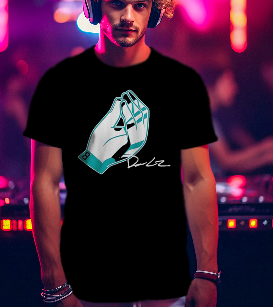 Dominic Canzone Seattle Mariners Che Vuoi Hand Gesture 8 Signature T-Shirt