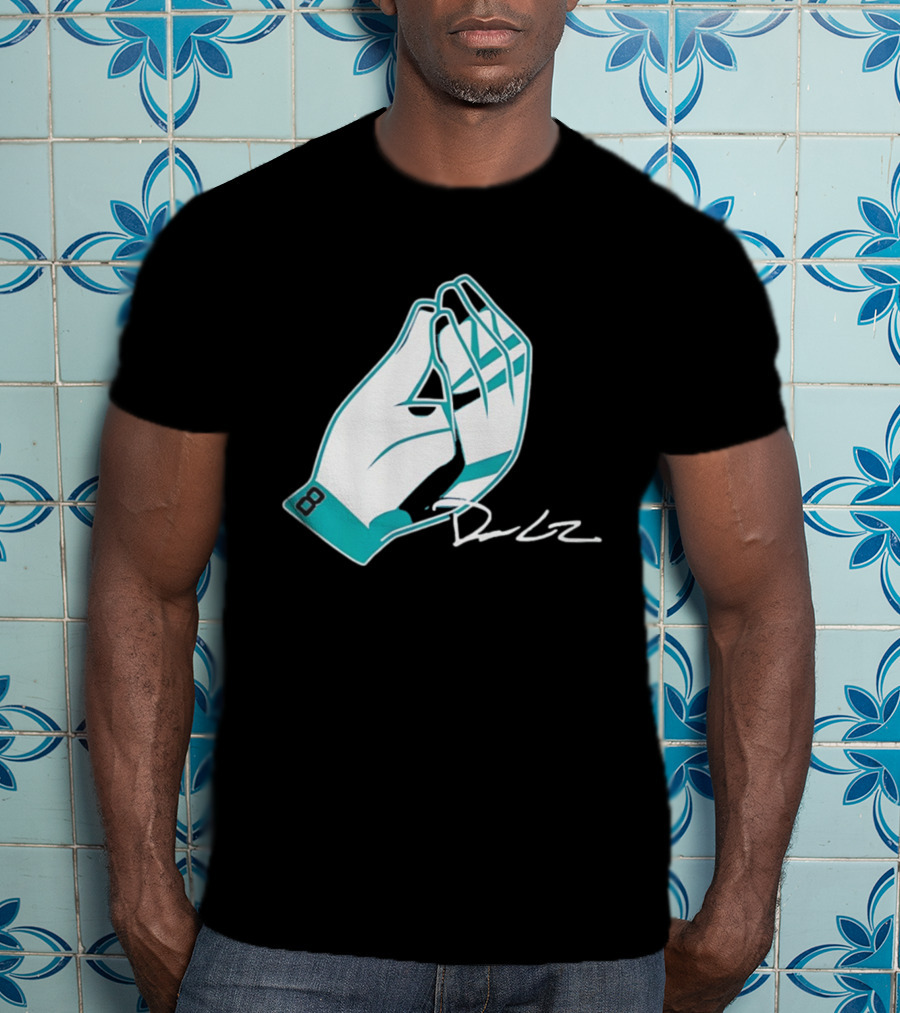 Dominic Canzone Seattle Mariners Che Vuoi Hand Gesture 8 Signature T-Shirt