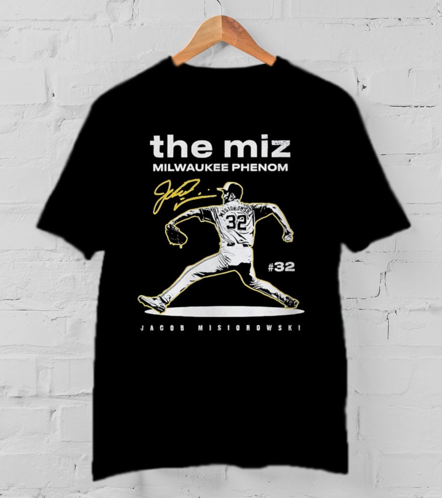 The Miz Milwaukee Phenom Jacob Misiorowski #32 T-Shirt