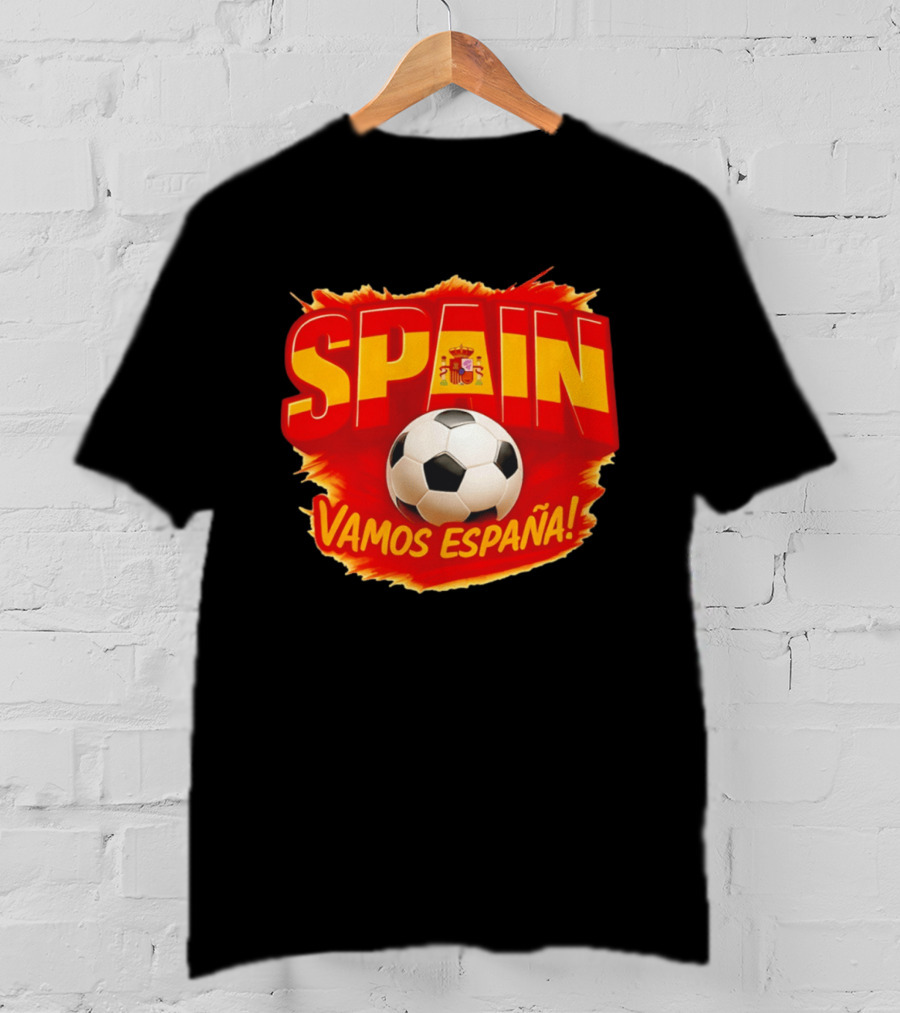 Spain Vamos España Soccer Ball T-Shirt