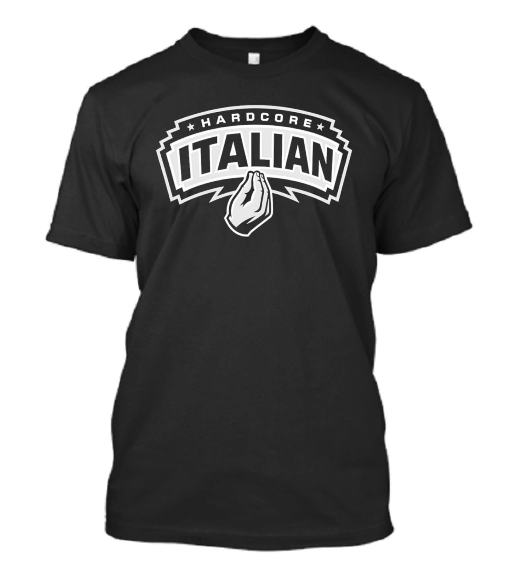 Hardcore Italian Hand Gesture San Antonio S...T-Shirt 