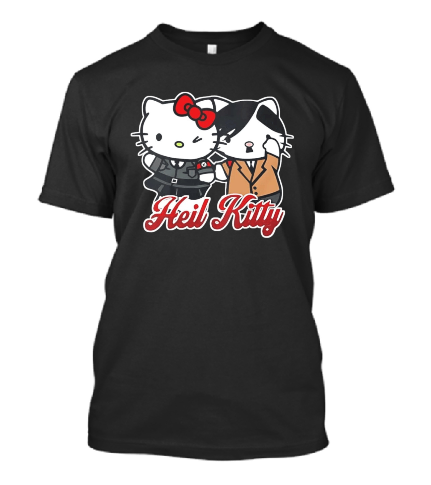 Heil Kitty Hitler Hello Kitty T-Shirt 