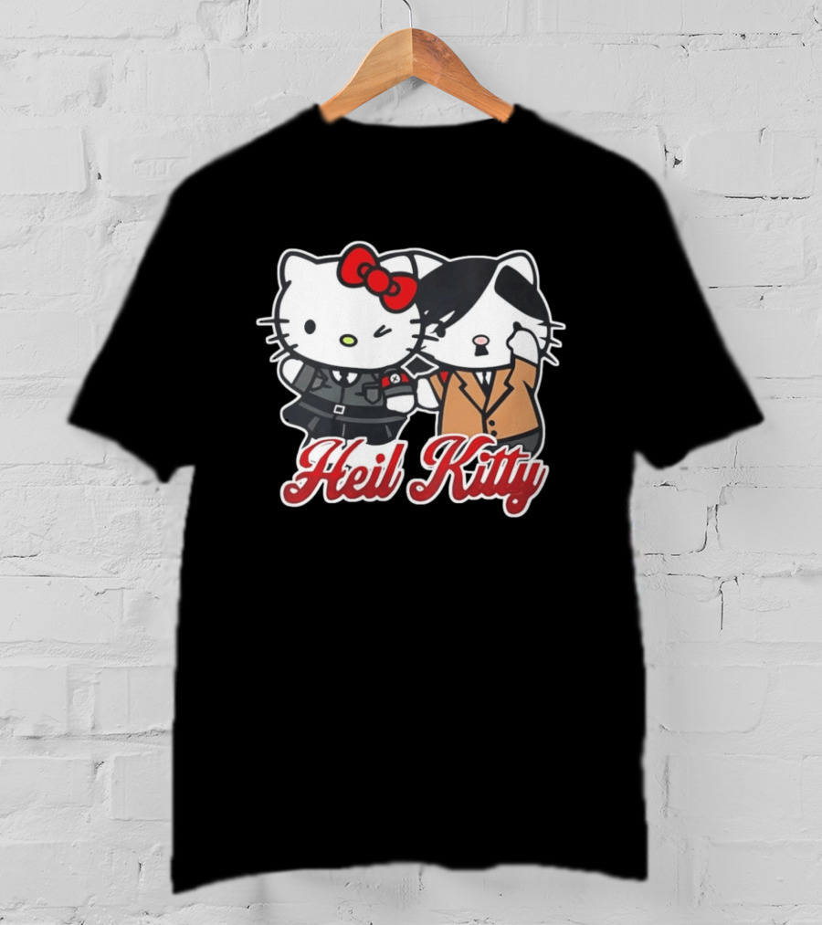 Heil Kitty Hitler Hello Kitty T-Shirt