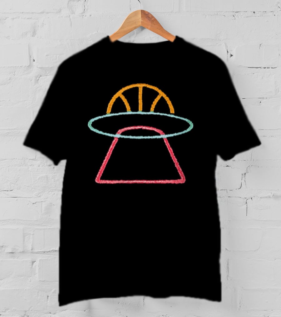 UFO Alien Basketball San Antonio Spurs Texas NBA 2026 Wemby T-Shirt