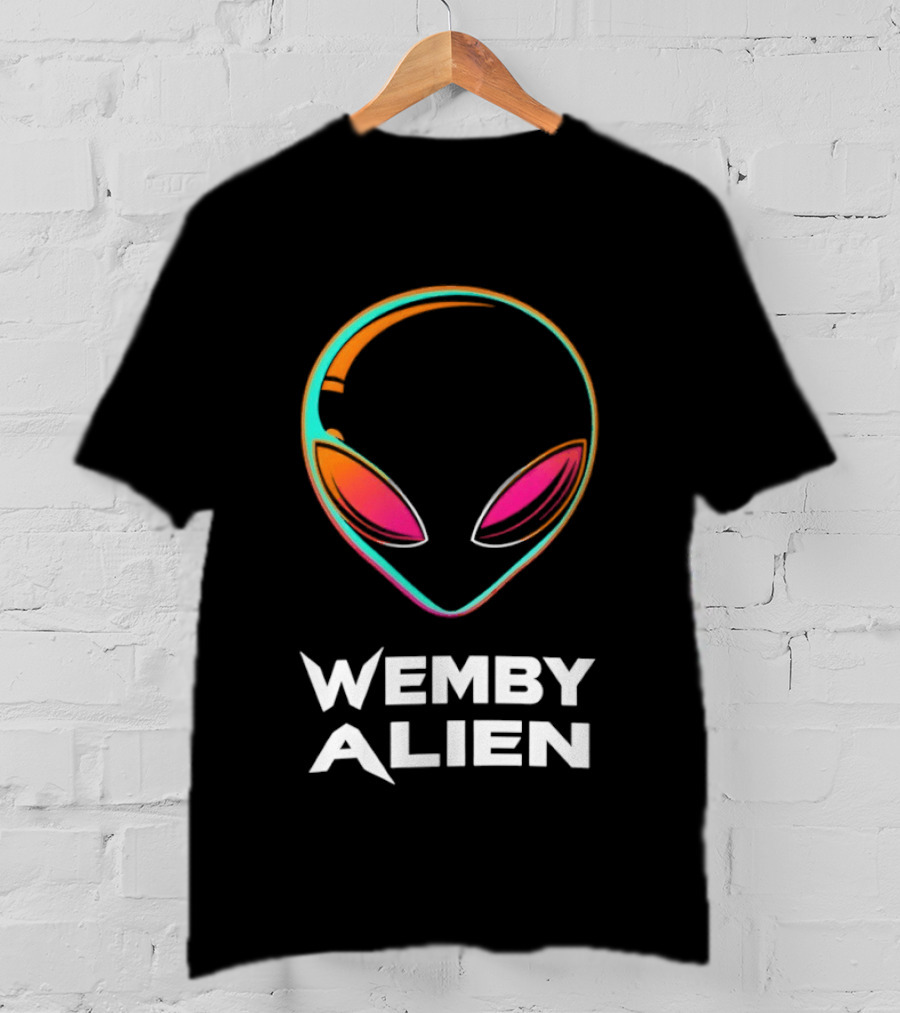 Wemby Alien San Antonio Spurs Fiesta Extraterrestrial Edition T-Shirt