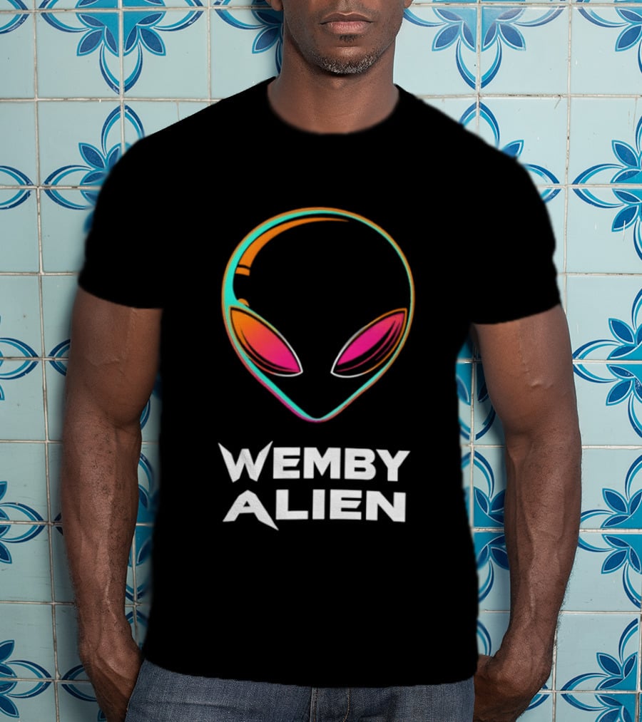Wemby Alien San Antonio Spurs Fiesta Extraterrestrial Edition T-Shirt