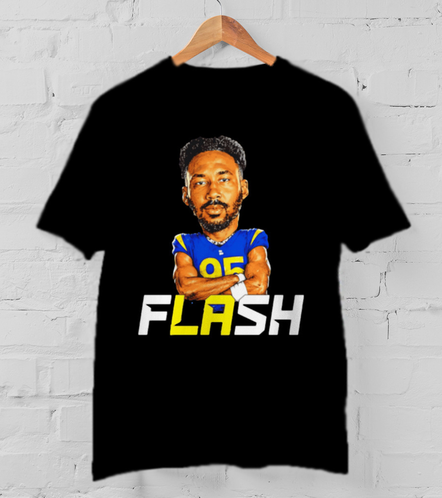 Los Angeles Rams Flash 95 Poona Ford T-Shirt