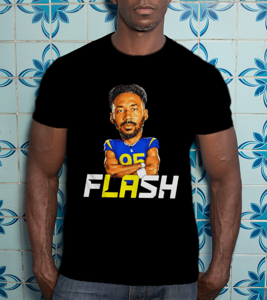Los Angeles Rams Flash 95 Poona Ford T-Shirt