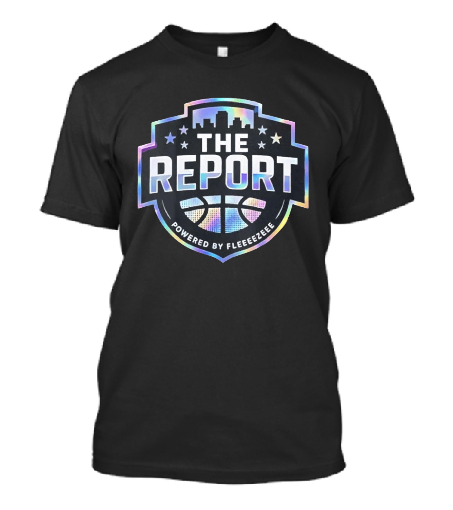 THE REPORT Powered by Fleeeeezeee Basketbal...T-Shirt 