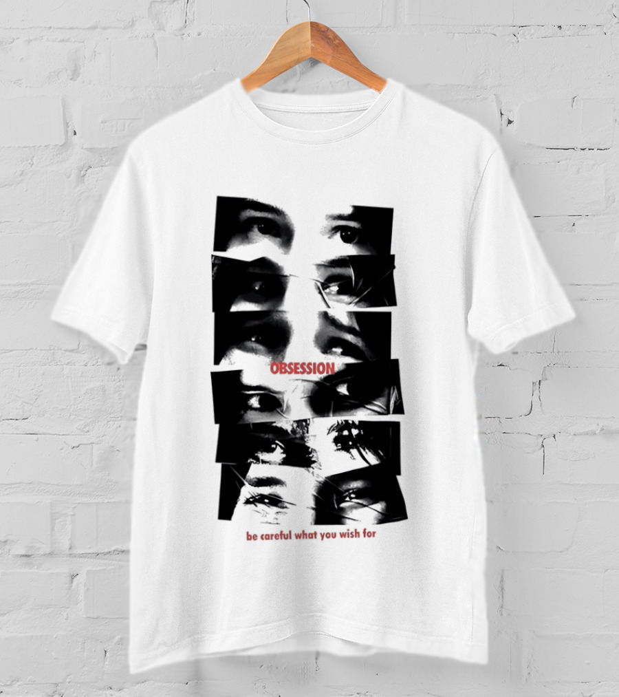 Inde Navarrette Obsession Black Red Grunge T-Shirt
