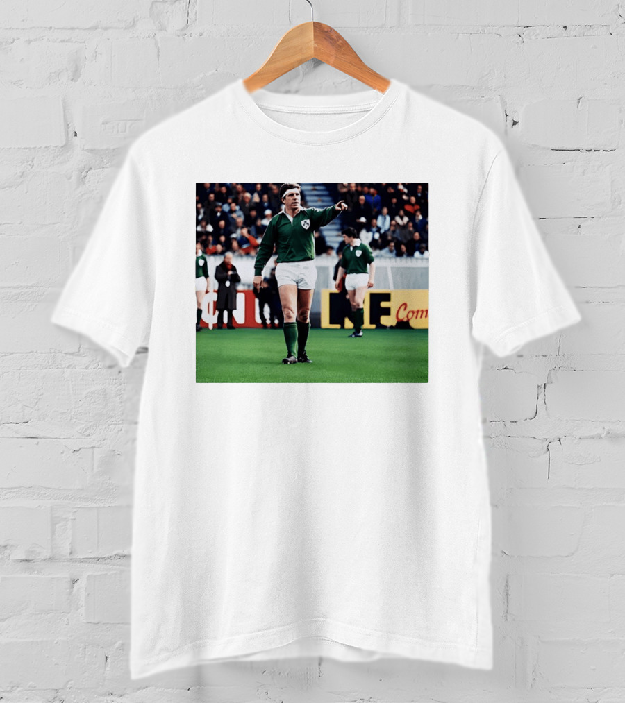 Irish Rugby Mourns Fergus Slattery Former Ireland Captain And Lions Flanker T-Shirt