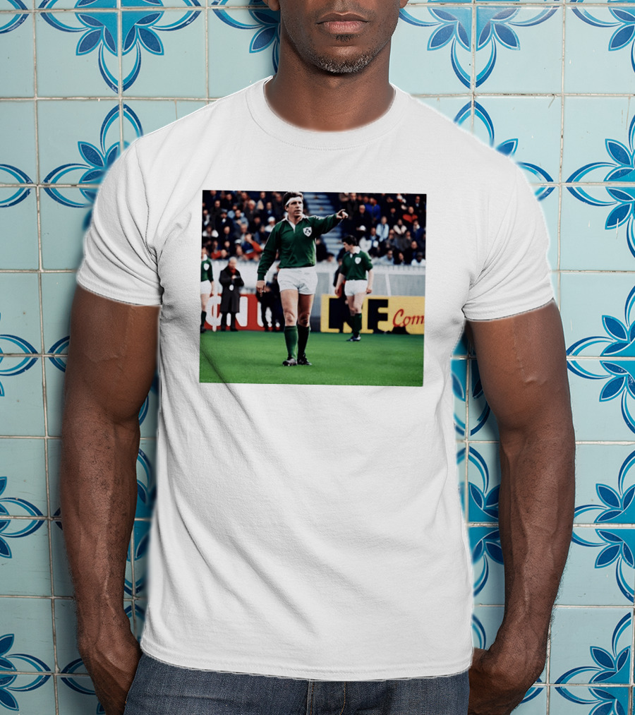 Irish Rugby Mourns Fergus Slattery Former Ireland Captain And Lions Flanker T-Shirt