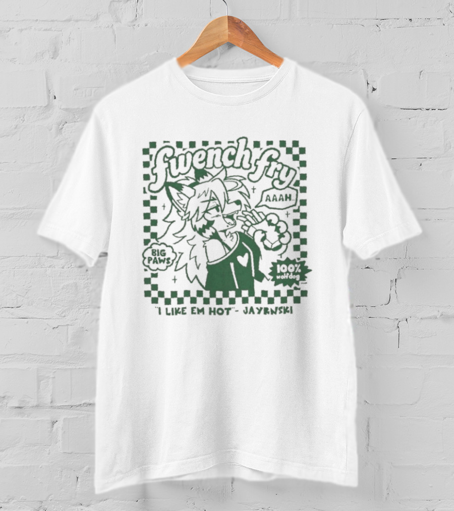 Fwench Fry I Like Em Hot Jayrnsk Spicy Cat 1997 T-Shirt