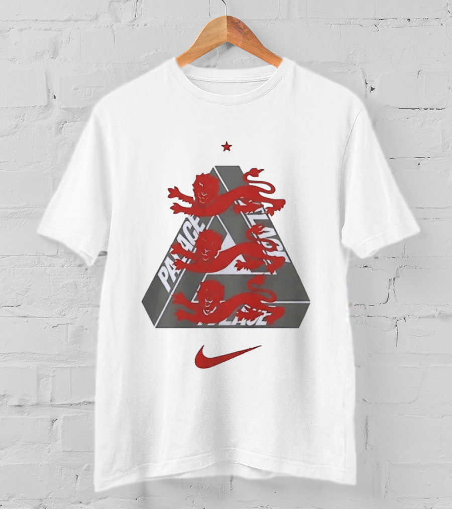 Palace X England 2026 World Cup Nike Collaboration Three Lions T-Shirt