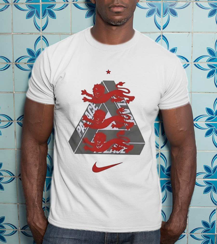 Palace X England 2026 World Cup Nike Collaboration Three Lions T-Shirt