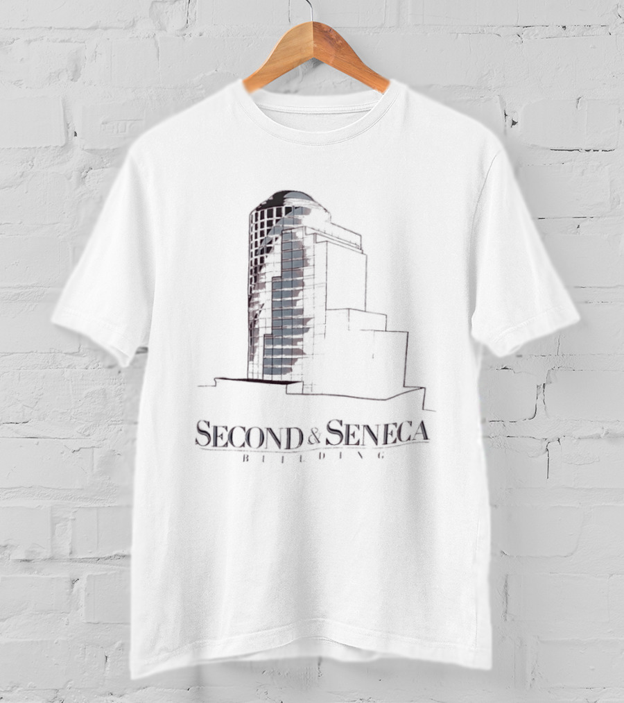 Second And Seneca Seattle Building Architectural Landmark T-Shirt