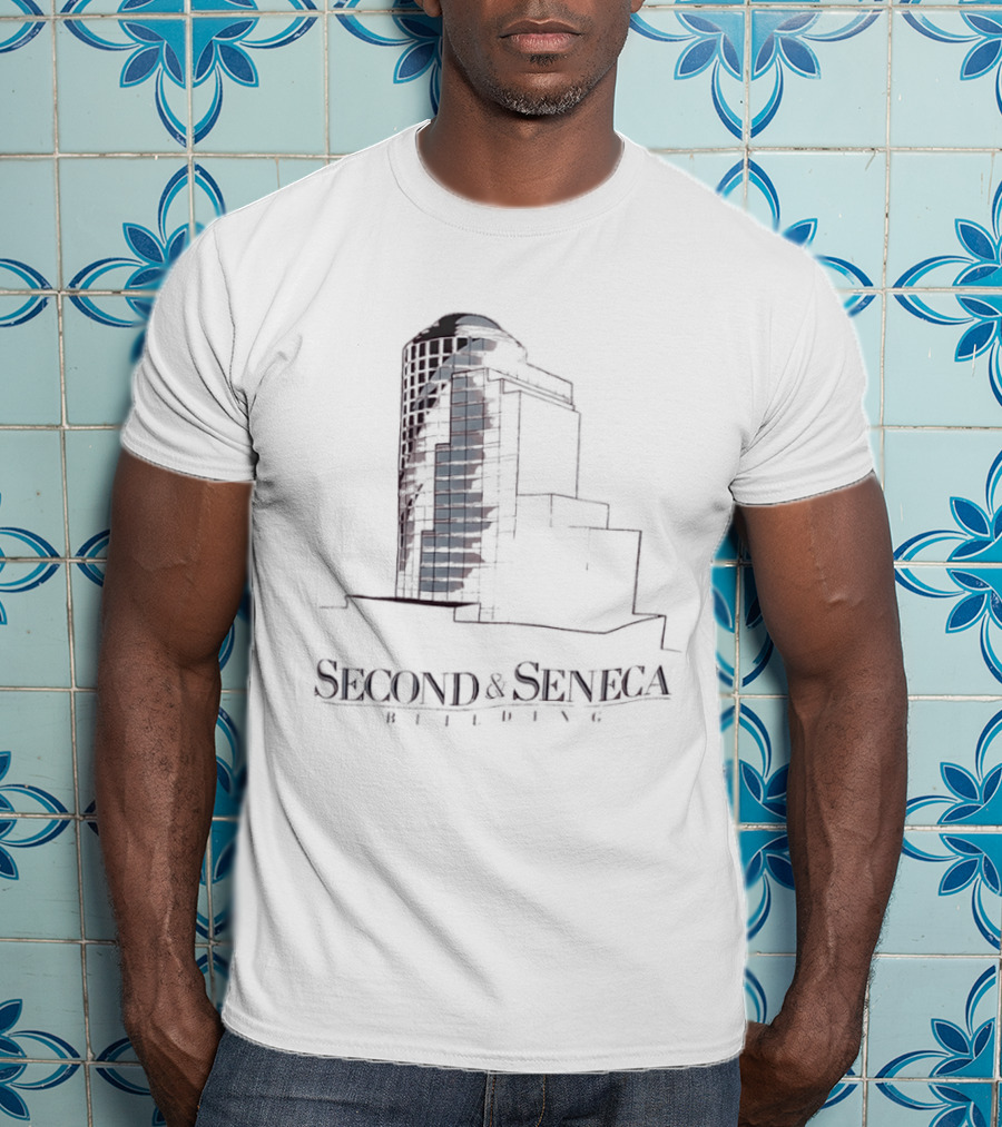 Second And Seneca Seattle Building Architectural Landmark T-Shirt