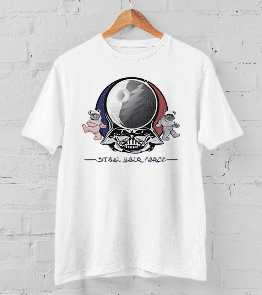 Steal Your Face Grateful Dead Dancing Bears Darth Vader T-Shirt