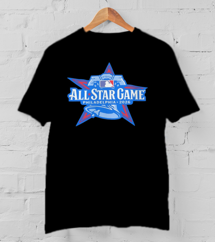 All Star Game Philadelphia 2026 MLB Liberty Bell Baseball T-Shirt