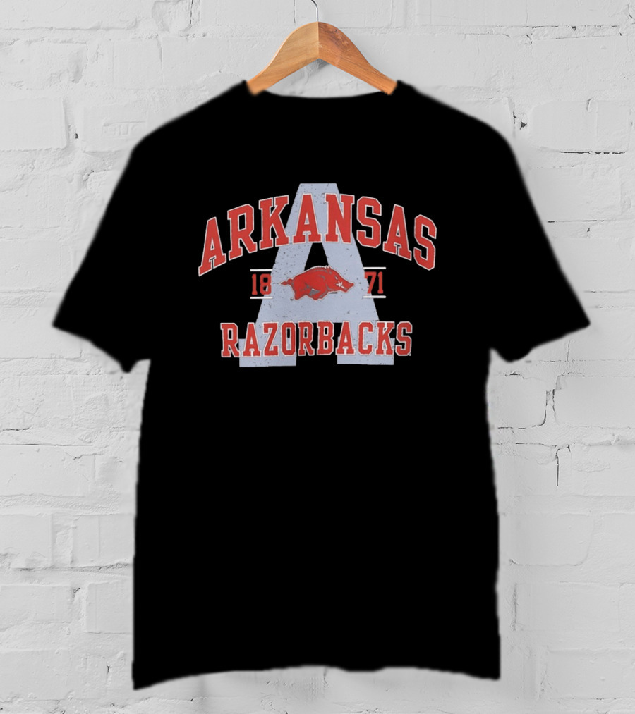 Arkansas Razorbacks 1871 University Of Arkansas Team Spirit Sportswear T-Shirt