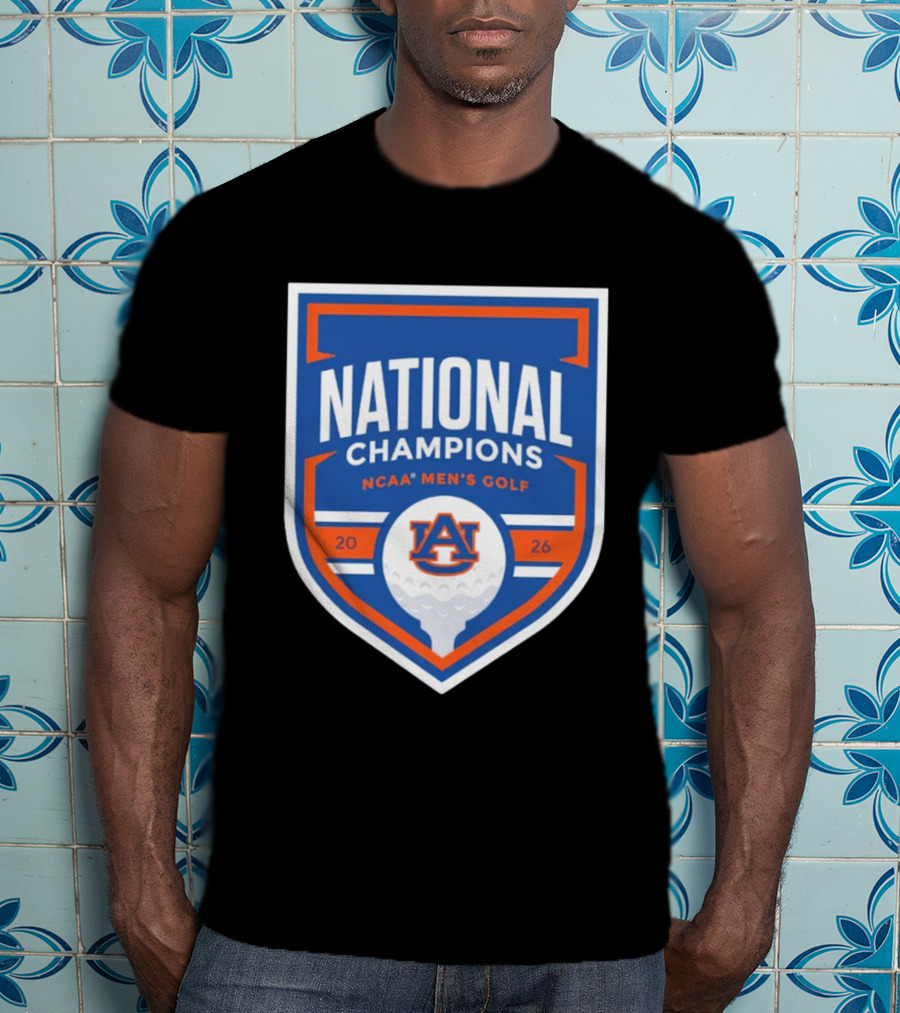 Auburn Tigers National Champions 2026 NCAA Men's Golf T-Shirt
