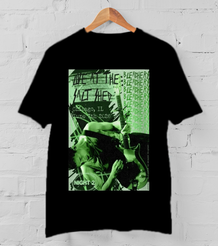 Bleachers Live At The Salt Shed Chicago June 7th 2026 Night 2 T-Shirt