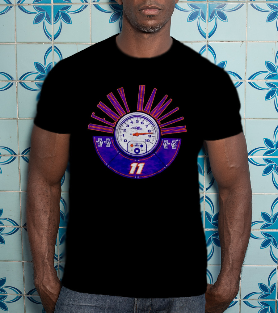 Denny Hamlin 11 Tachometer Joe Gibbs Racing Nascar Cup Series T-Shirt