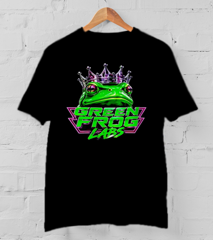 Green Frog Labs Crown Frog Royalty T-Shirt