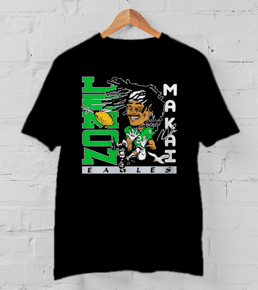 Lemon Zone Makai Eagles Jalen Hurts Philadelphia T-Shirt