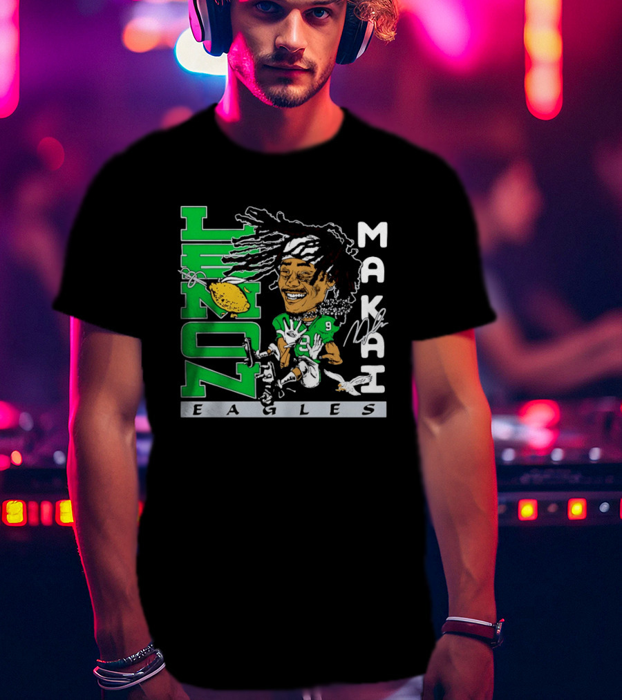 Lemon Zone Makai Eagles Jalen Hurts Philadelphia T-Shirt