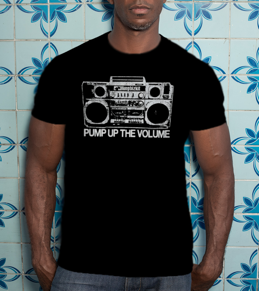Limp Bizkit Pump Up The Volume Boombox 2026 Tour T-Shirt