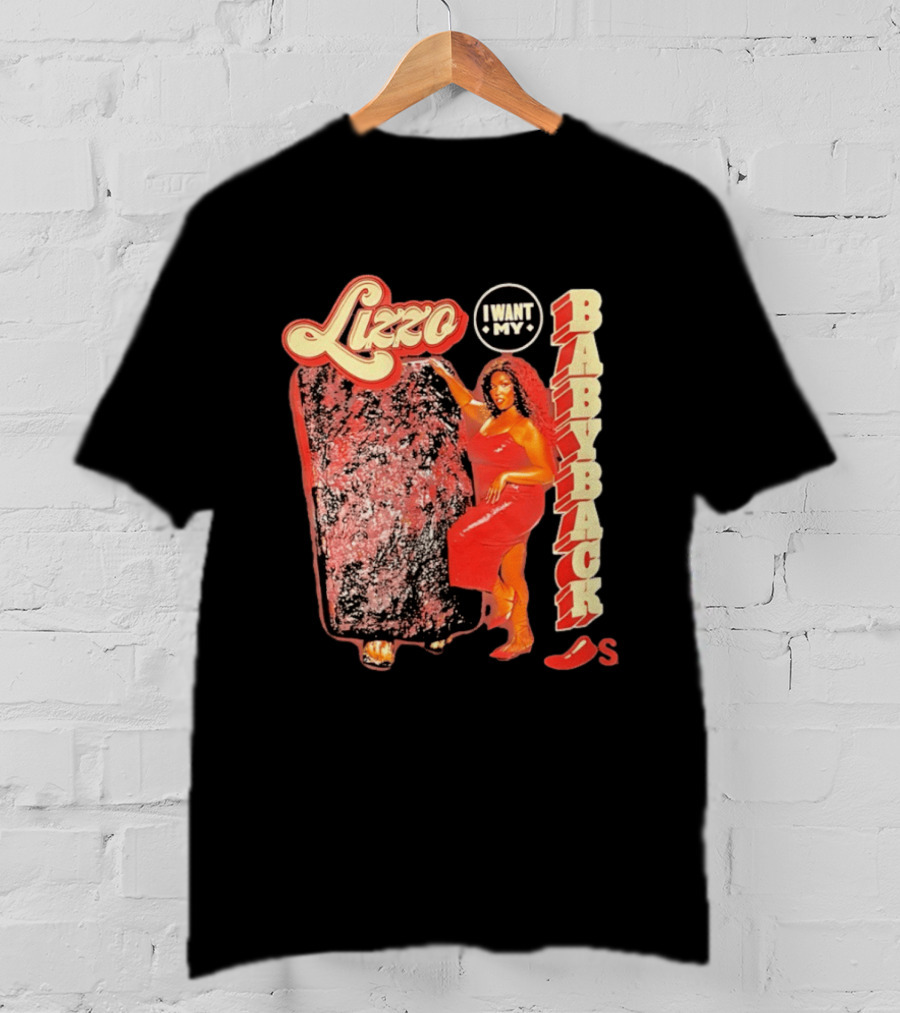 Lizzo I Want My Babyback Ribs Chili's T-Shirt