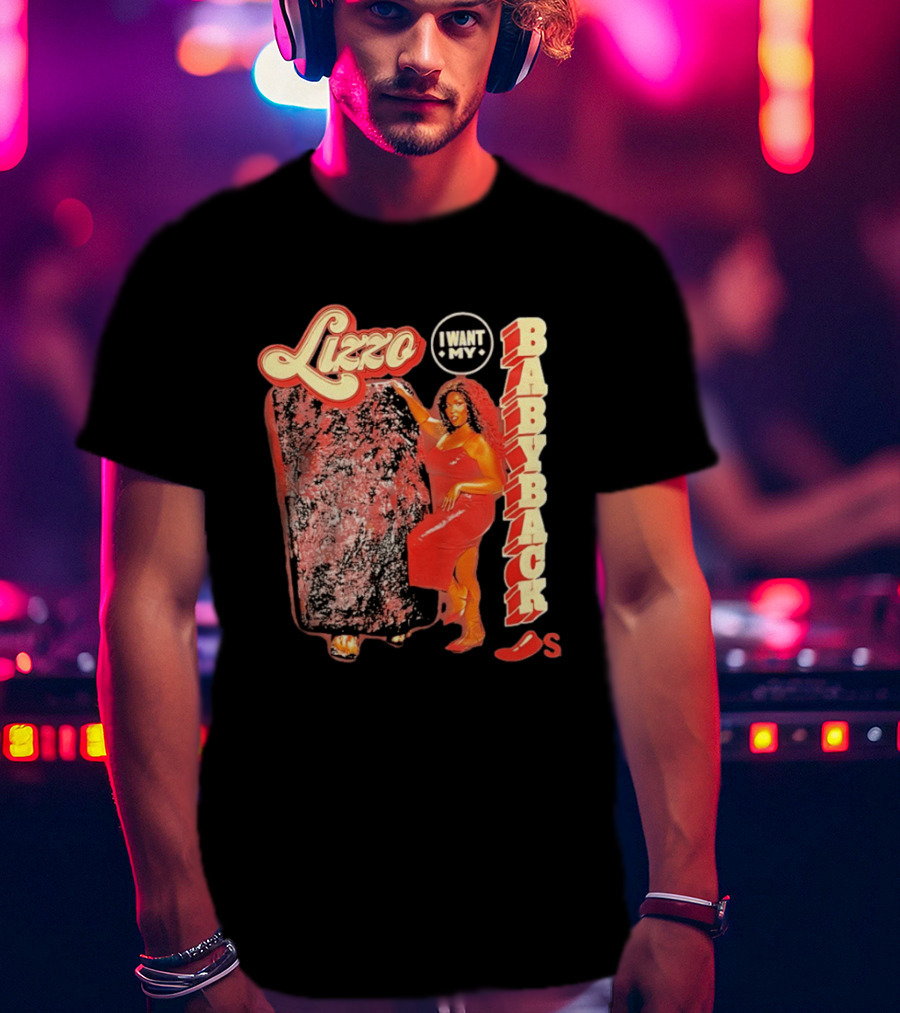 Lizzo I Want My Babyback Ribs Chili's T-Shirt