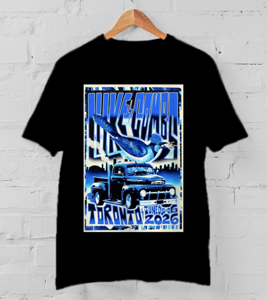 Luke Combs Toronto June 6 2026 Blue Jay Truck Concert Tour T-Shirt