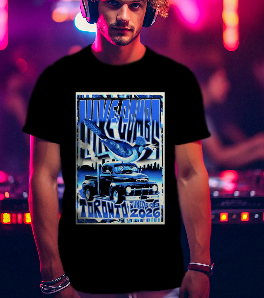 Luke Combs Toronto June 6 2026 Blue Jay Truck Concert Tour T-Shirt