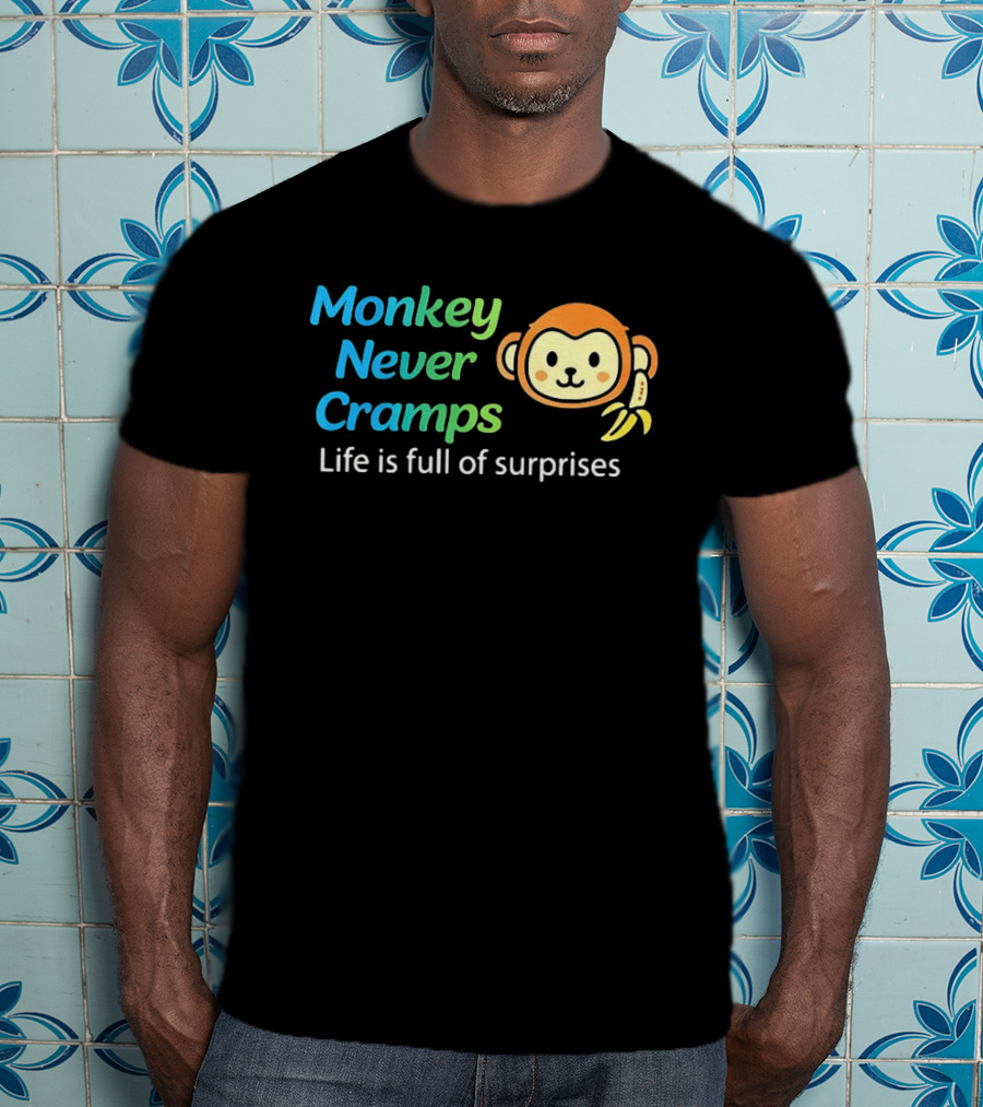 Monkey Never Cramps Life Is Full Of Surprises Munenori Kawasaki T-Shirt