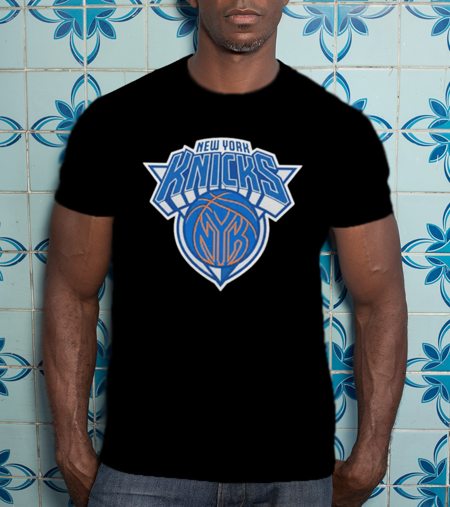 New York Knicks 2026 Blue Basketball Team T-Shirt