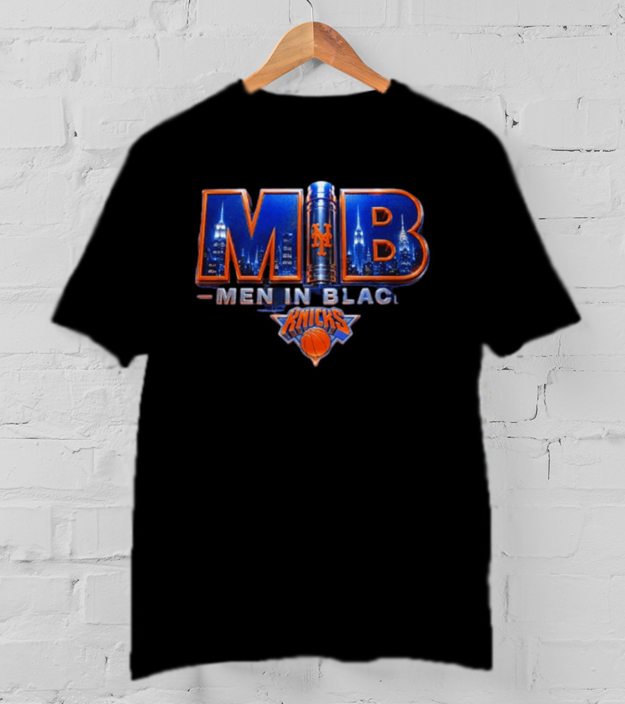 MIB Men In Black New York Knicks T-Shirt