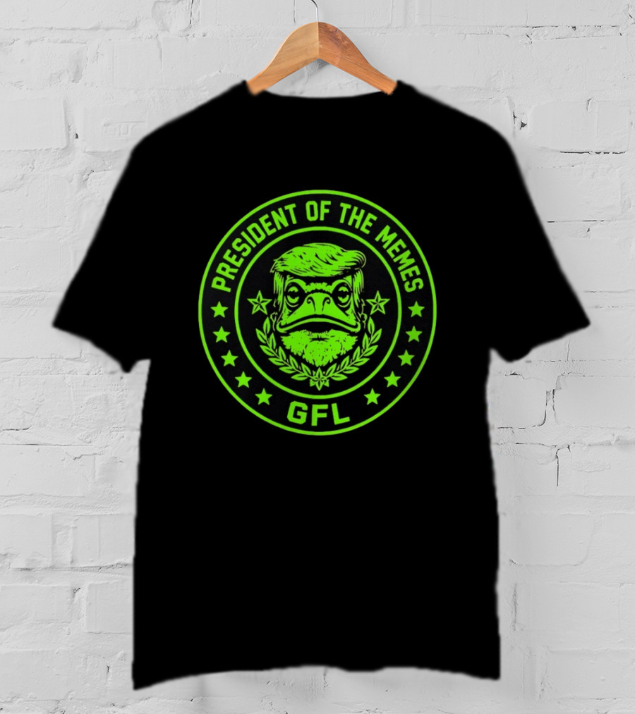 President Of The Memes GFL Donald Trump Bird T-Shirt
