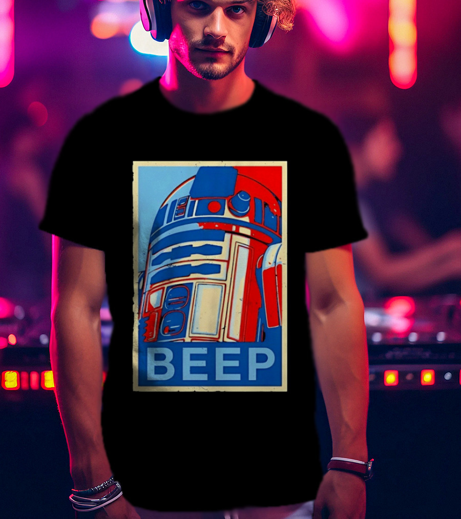 Star Wars R2 D2 BEEP T-Shirt