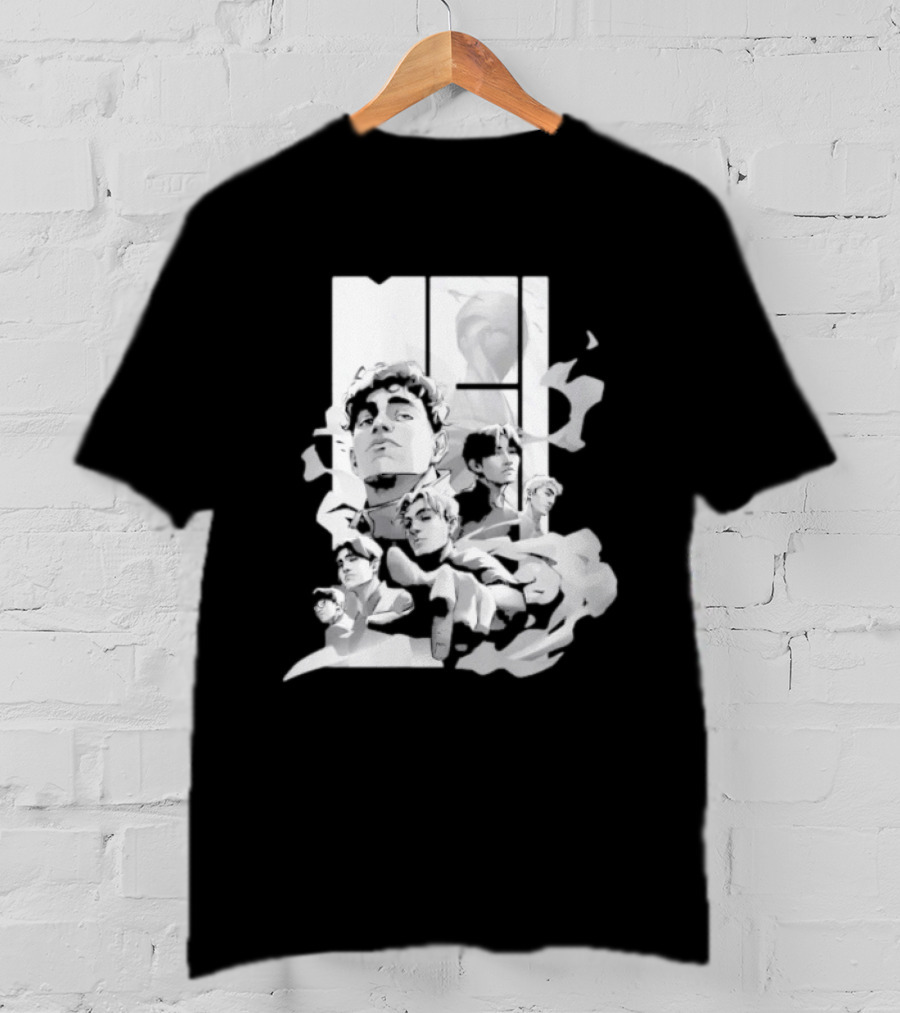 MSI Piece Of History Faces And Figures T-Shirt