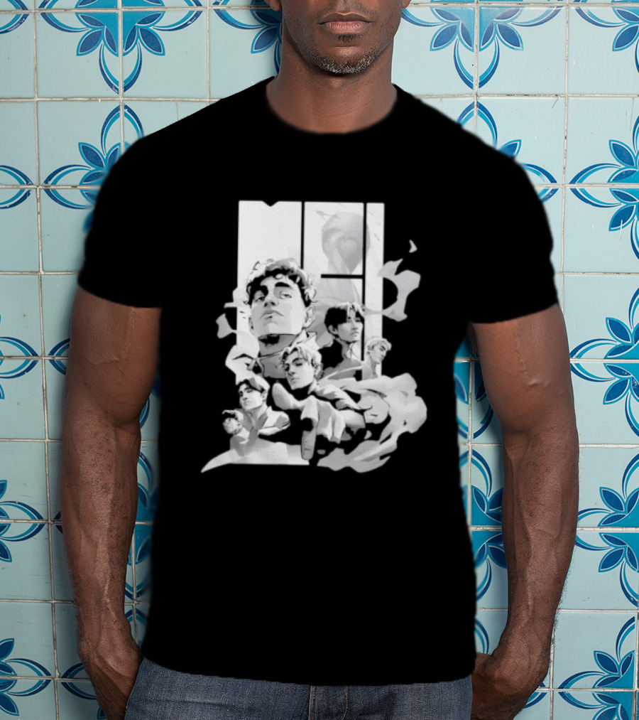 MSI Piece Of History Faces And Figures T-Shirt
