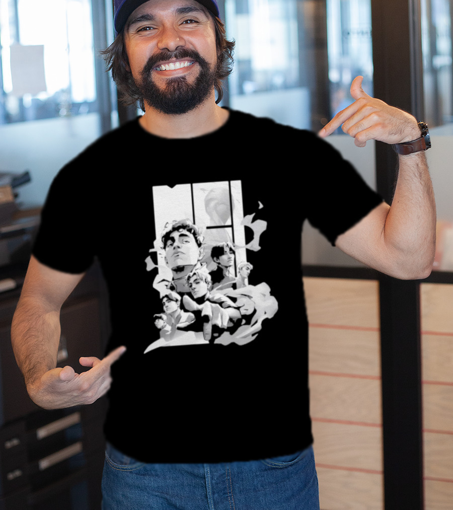 MSI Piece Of History Faces And Figures T-Shirt