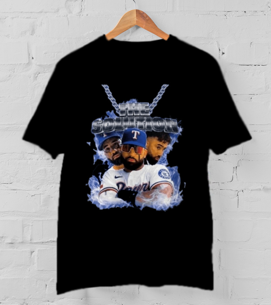 The Solution Ezequiel Duran Texas Baseball Player Chain T-Shirt