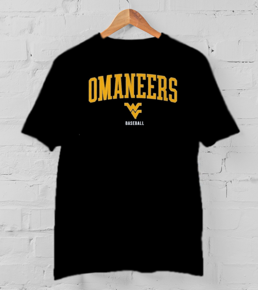 West Virginia OmaNeers Baseball WVU Sports Fan T-Shirt