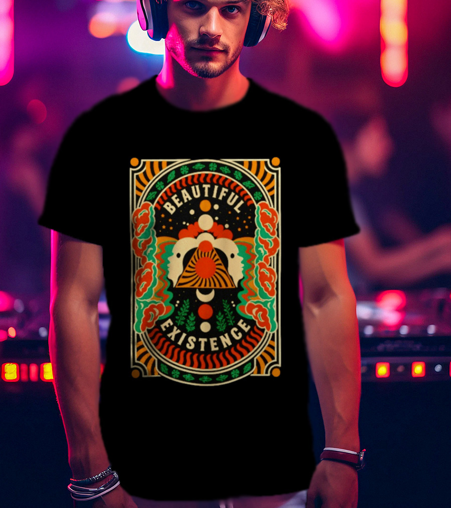 Beautiful Existence Andrea Walker Kaleidoscope Aesthetic T-Shirt